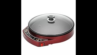 Electric Crepe Maker Pan Nonstick Electric Baking Pan Deepen Pancake Crepe Baking Pan Machine [upl. by Montford118]