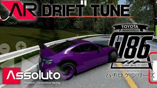 Touge Drifting Toyota 86 Race Spec V2 Drift Tune  Assoluto Racing  Drift Tune [upl. by Eissak]