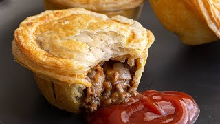 How to Make Aussie Beef Party Pies Mini Meat Pies  Easy Party Food [upl. by Christabel]