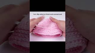 How to Crochet Baby Hat 03 Months 1 Hour Learn to Crochet Beanie for Beginners Bonnet Tutorial [upl. by Aehsrop]