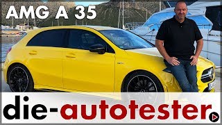 MercedesAMG A 35 4Matic  Probefahrt Preis Ausstattung Verbrauch  Test  Review  Deutsch [upl. by Akiria]