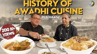 Royal Awadhi food in Kolkata  History of Kolkata Biryani  Manzilat’s  Wajid Ali Shah [upl. by Lemej]