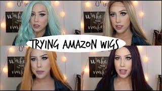 Trying Amazon Wigs Pt 2 [upl. by Thomasin]