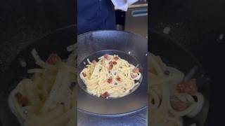 PASTA CARBONARA recettefacile [upl. by Ydorb]