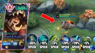 POPOL AND KUPA BUILD FULL SPEED BROKEN NEW BEST BUILD AND EMBLEM SPEED POPOL 2024  MOBILE LEGENDS [upl. by Asital]