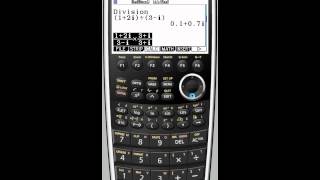 Casio fxCG20  Complex number calculations [upl. by Rainah344]