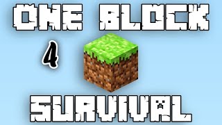 One Block At A Time One Block Ep 4 Minecraft Bedrock Edition [upl. by Seta]