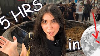 The biggest rice cooker in Asia 5 Hours in Uzbekistan food vlog [upl. by Nee]