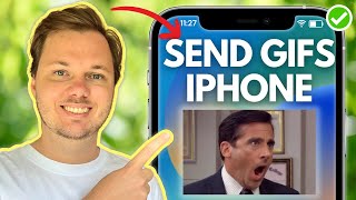 How To Send GIFs On iPhone iMessage Best Method [upl. by Trellas769]