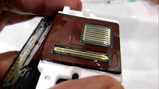 Cleaning repair of the print head of the Canon MG7740 printer Прочистка печатающей головки [upl. by Lekzehcey]