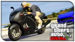 GTA 5 Online  NEW quotShitzu Hakuchouquot Sports Bike Showcase Customization Price amp More GTA V [upl. by Aldo]