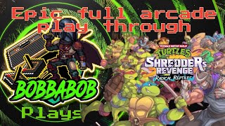 Teenage mutant ninja Turtles shredders revenge arcade playthrough part 1 tmnt [upl. by Victory]