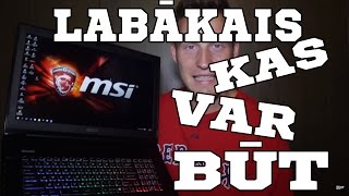 LABĀKS PAR MEITENĒM MSi Dominator Pro GT72S 6QE review [upl. by Wake]