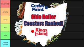 Ranking Every Roller Coaster in Ohio Cedar Point amp Kings Island [upl. by Solley]