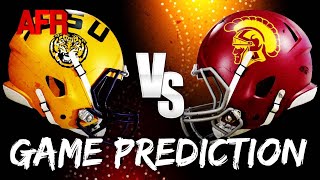 GAME PREDICTION LSU vs USC [upl. by Ahens77]