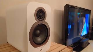 Q Acoustics 3010i  Yamaha Rxv640rds 31 cinema performance [upl. by Wordoow]