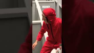 Money Heist Vs Police 18 moneyheist parkour escape police highnoy shorts [upl. by Aseela]