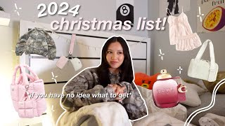 CHRISTMAS WISHLIST IDEAS 2024 🎄 [upl. by Annoled]