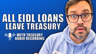 All SBA EIDL Loans Leaving Treasury [upl. by Maridel]