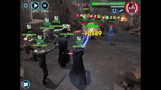 SWGOH  Galaktische Herausforderung  Takodana Erste Ordnung  Imperium Stufe 7  Nur 6 G9 Piett [upl. by Tower]