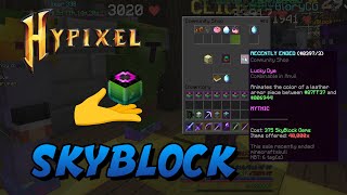 The complete Fire Sale of the Lucky Dye in Hypixel Skyblock [upl. by Haila]