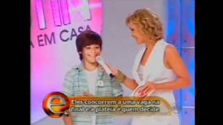 Carlos Eduardo no programa da Eliana [upl. by Ardnahs535]