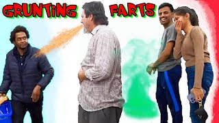 FARTING with GRUNTING NOISES 😫 amp SPLATTERING Fart Sounds 💩 [upl. by Iruy]