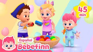 Aprendamos los Colores🌈  Huevos Sorpresa🥚  Canciones Infantiles  Bebefinn en español [upl. by Nealon]