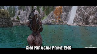 Skyrim Instalación de Snapdragon Prime ENB v4 33 Tutorial [upl. by Mylan]