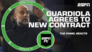 Pep Guardiola’s new contract with cause everyone at Man City to take a ‘sigh’ – Nicol  ESPN FC [upl. by Boeke]