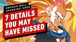 7 Details You May Have Missed In the Dragon Ball Sparking ZERO Trailer [upl. by Lankton]