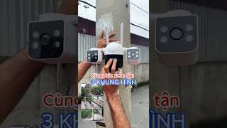 Camera Yoosee 3 mắt xem 3 khung hìnhxoay được cả 3 mắt [upl. by Enyalahs]