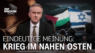 Eine Diskursanalyse Wie Deutschland über den Krieg im Nahen Osten redet  ZDF Magazin Royale [upl. by Lraed458]