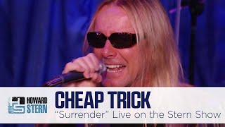 Cheap Trick “Surrender” Live on the Stern Show 2006 [upl. by Oirom331]