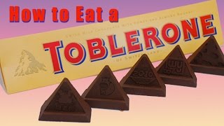 HOW TO EAT A TOBLERONE PROPERLY [upl. by Atwekk]