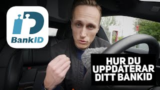 BankID  Hur du förnyar ditt BankID  Uppdatera BankID Steg för Steg [upl. by Rawde210]