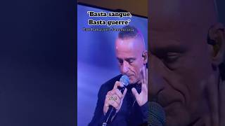 Sanremo 2024 Eros canta Terra Promessa e lancia un messaggio di pace☮️ sanremo2024 erosramazzotti [upl. by Barbe]