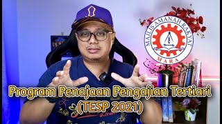 Permohonan Program Tajaan Pengajian Tertiari TESP MARA 2021 [upl. by Aldora]