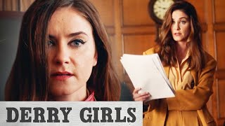 Meet Ms De Brún Unorthodox English Teacher  Derry Girls [upl. by Mulac]