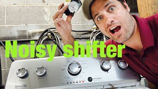 How to fix a Maytag commercial washer with a noisy shift actuator  F7E5 code  w10006355 [upl. by Intosh33]