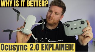 OCUSYNC 20 VS WIFI MYTHBUSTED WHAT IS IT AND WHY IS IT BETTER DJI MAVIC MINI  MINI 2 [upl. by Collar]