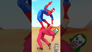 Who is Stronger Spiderman vs JokerVenom Deadpool gta spidermanfunnyvideo homemaranha [upl. by Elsey137]