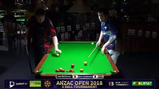 Anzac Open 2018  FINAL  Jake McCartney v Steve Jamieson [upl. by Osrick]