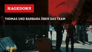 Thomas und Barbara über das Team [upl. by Ahseneuq]