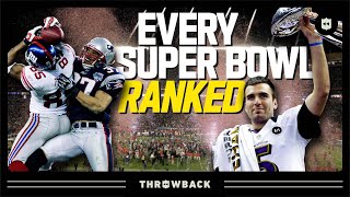 Ranking Every Super Bowl From WORST to BEST [upl. by Hax]