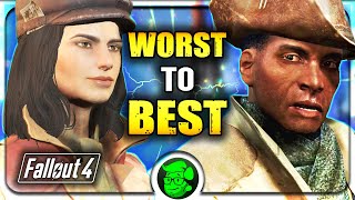 Ranking ALL Companion Perks WORST to BEST Fallout 4 [upl. by Nayrbo]