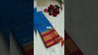 saree collection price 999 Mysore semi silk sarees 8838204488 [upl. by Leibrag]