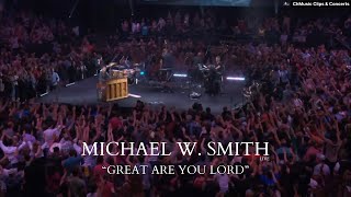 Michael W Smith Great Are You Lord Live Subtitulado al Español [upl. by Anaig340]