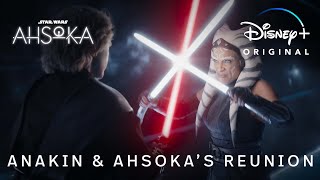 Anakin amp Ahsoka’s Reunion  Ahsoka  Disney [upl. by Nasia]