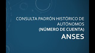 Cómo consultar el PADRÓN HISTÓRICO de autónomos [upl. by Uwton]